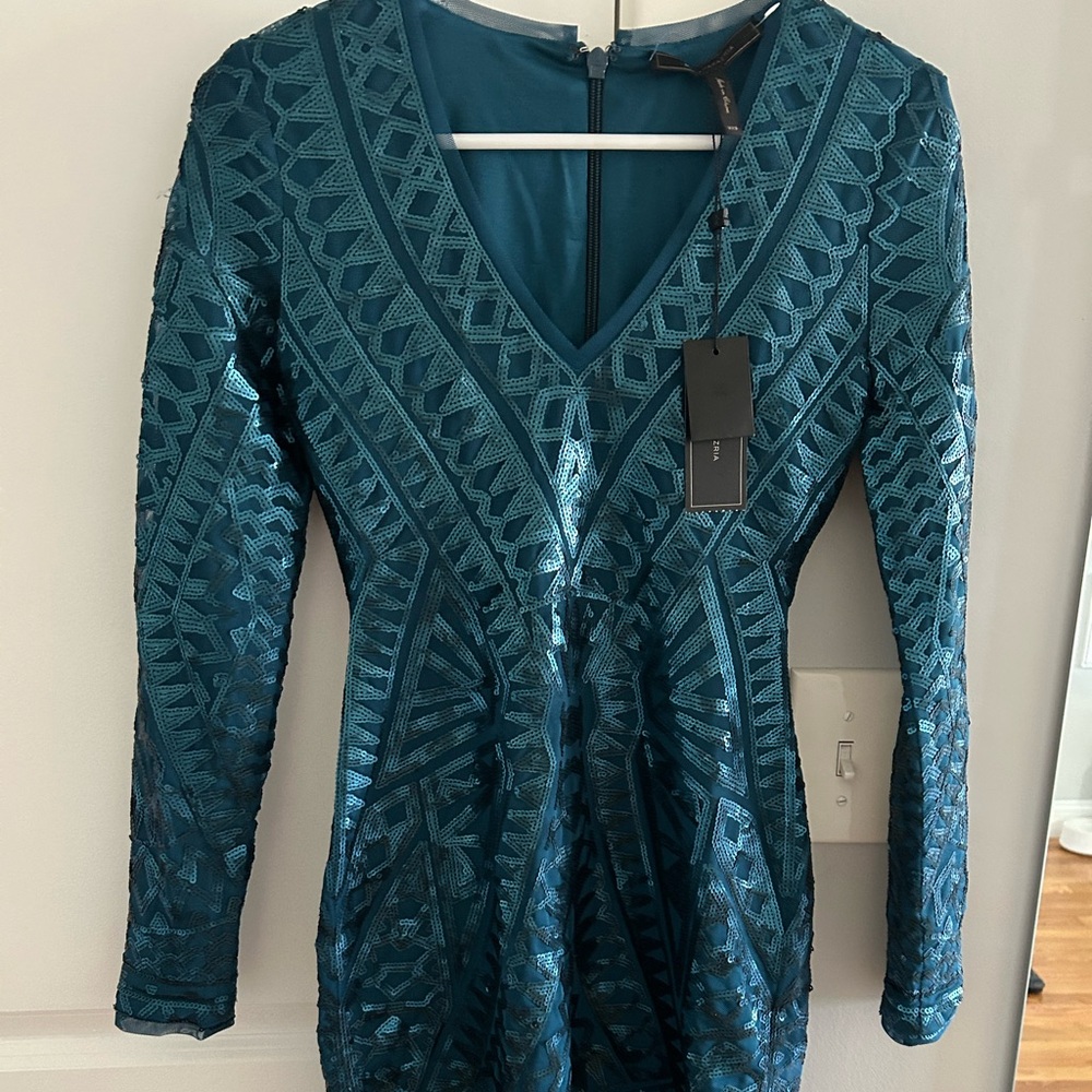 Elegant Teal Dress